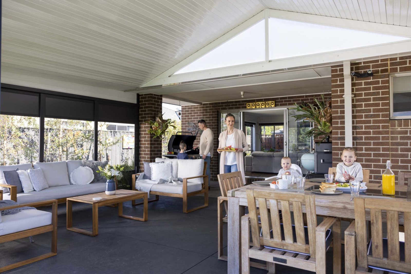 All Weather Patio Gable Roof