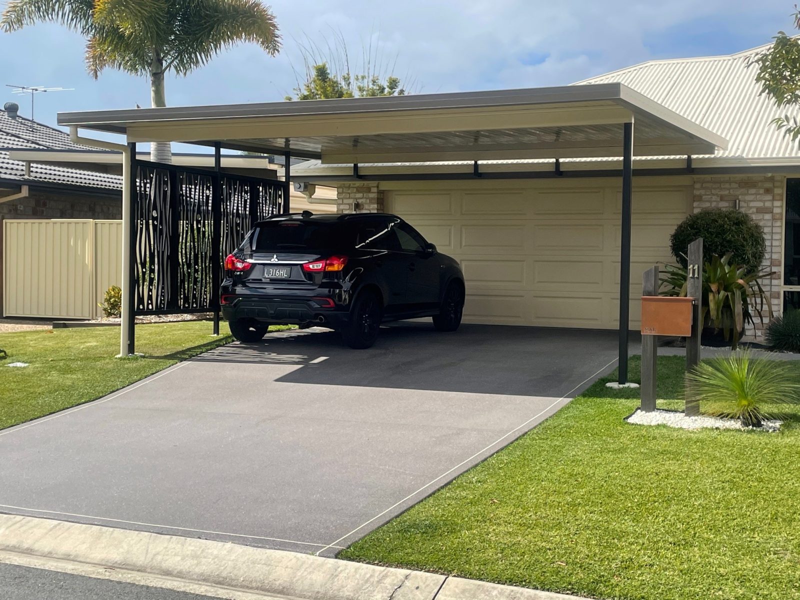 Flat Roof Carports