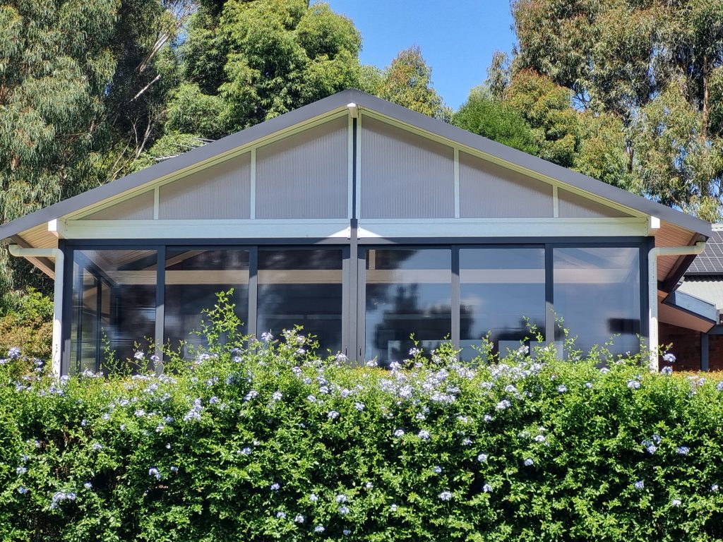 Outdoor area back