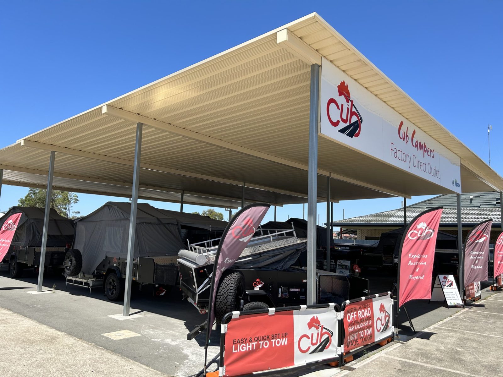 Single Skin Roofing for Commercial Carport