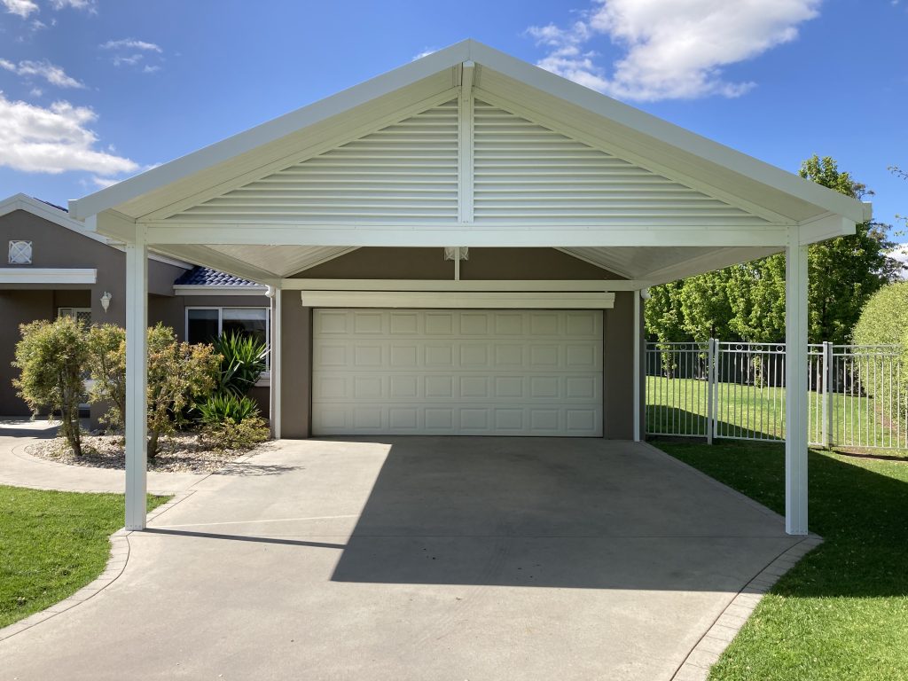 Carport gable