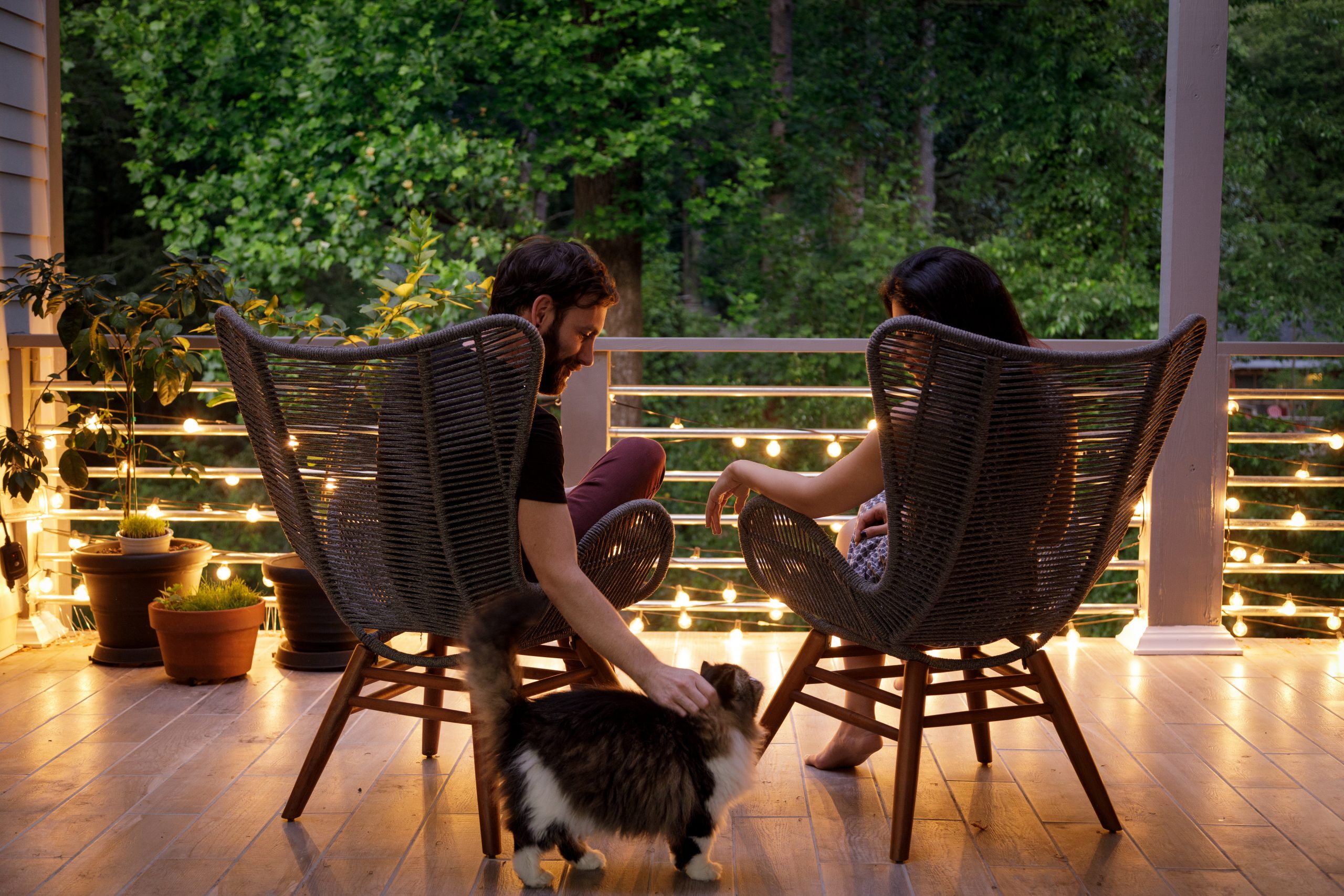 Patio - fairy lights